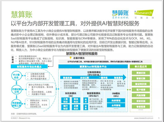 深度應(yīng)用人工智能 慧算賬智慧財(cái)稅加速燎原